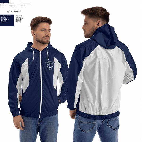 Windbreaker, Lawrence Woodmere Academy Volleyball, Women's Volleyball, Teamtime, Team time, sublimation, custom sports apparel, team uniforms, spirit wear, spiritwear, sports uniforms, custom shirts, team store, custom team store, fundraiser sports, apparel fundraiser