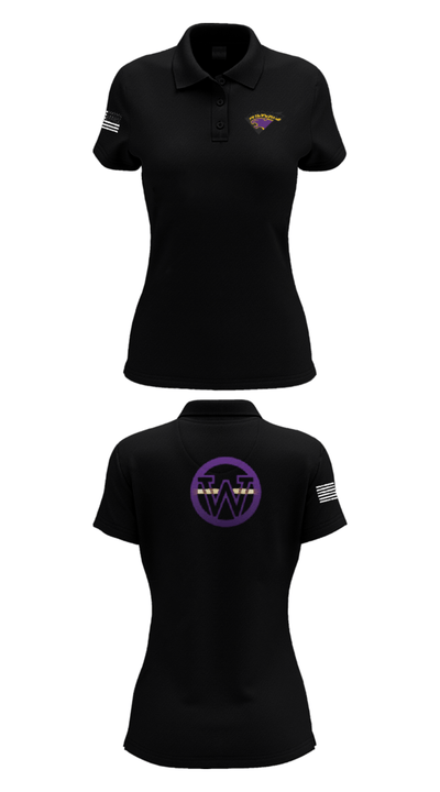 Waconia Senior High School Golf 70666759 Women's Short Sleeve Performance Polo  - 36