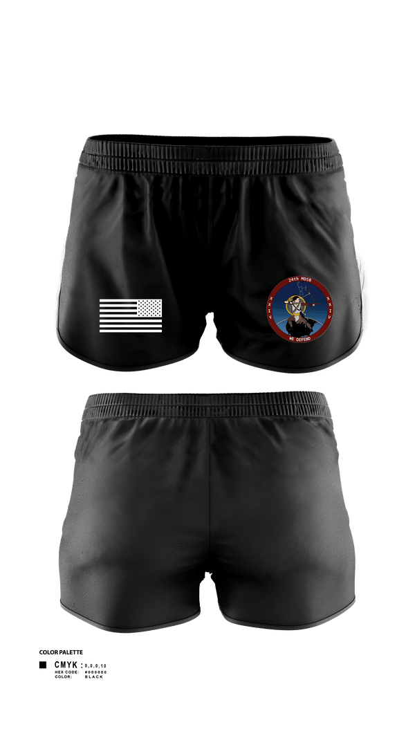 Womens Shorts, Detachment 1, 24th MDSB, , Teamtime, Team time, sublimation, custom sports apparel, team uniforms, spirit wear, spiritwear, sports uniforms, custom shirts, team store, custom team store, fundraiser sports, apparel fundraiser