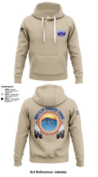 Hoodie, Bishop Paiute EMO/ Hazardous Fiels Reduction, Fire Department, Teamtime, Team time, sublimation, custom sports apparel, team uniforms, spirit wear, spiritwear, sports uniforms, custom shirts, team store, custom team store, fundraiser sports, apparel fundraiser