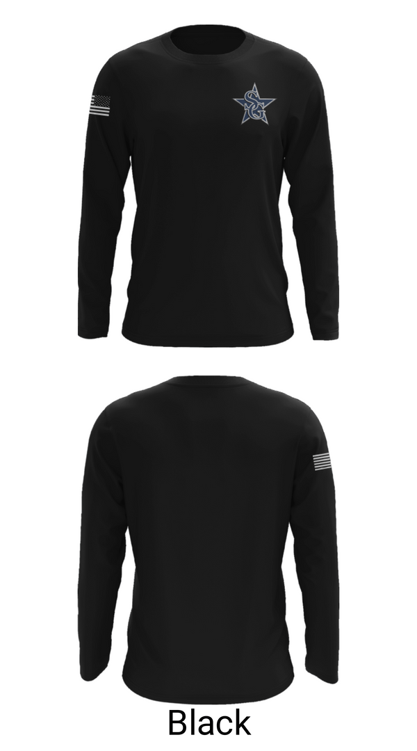 Long Sleeve Performance Shirt, South Gwinnett High School Track, Track & Field, Teamtime, Team time, sublimation, custom sports apparel, team uniforms, spirit wear, spiritwear, sports uniforms, custom shirts, team store, custom team store, fundraiser sports, apparel fundraiser