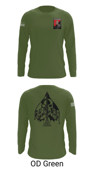 Long Sleeve Performance Shirt, Dealer Company, 1/11 ACR, Army, Teamtime, Team time, sublimation, custom sports apparel, team uniforms, spirit wear, spiritwear, sports uniforms, custom shirts, team store, custom team store, fundraiser sports, apparel fundraiser