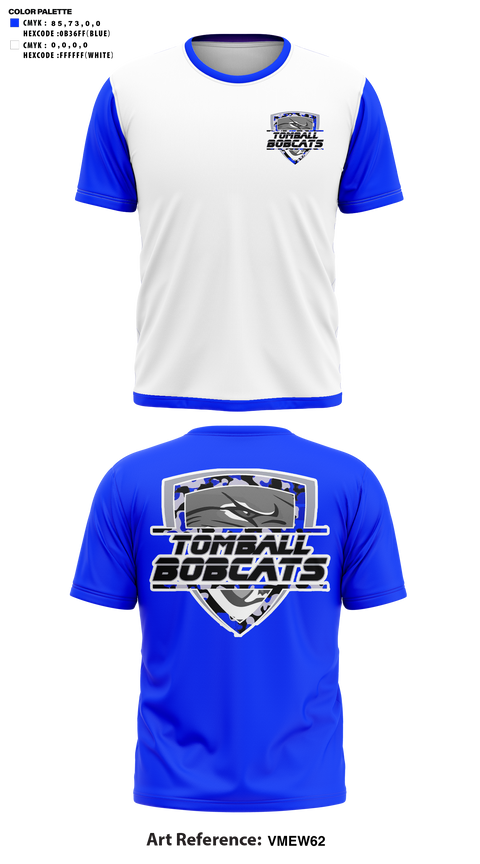 Short Sleeve Performance Shirt, Tomball Bobcats, , Teamtime, Team time, sublimation, custom sports apparel, team uniforms, spirit wear, spiritwear, sports uniforms, custom shirts, team store, custom team store, fundraiser sports, apparel fundraiser