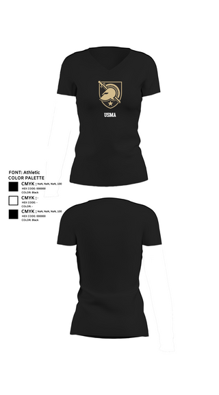 Womens Short Sleeve Vneck Shirt, USMA, Army, Teamtime, Team time, sublimation, custom sports apparel, team uniforms, spirit wear, spiritwear, sports uniforms, custom shirts, team store, custom team store, fundraiser sports, apparel fundraiser