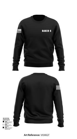 Crew Neck Sweatshirt, Baker 6, Police, Teamtime, Team time, sublimation, custom sports apparel, team uniforms, spirit wear, spiritwear, sports uniforms, custom shirts, team store, custom team store, fundraiser sports, apparel fundraiser