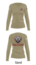 Eagle troop 2/2 62182830 Women's Long Sleeve V-neck Shirt - 97