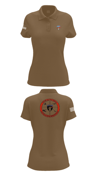 Womens Short Sleeve Performance Polo, FiST, Army, Teamtime, Team time, sublimation, custom sports apparel, team uniforms, spirit wear, spiritwear, sports uniforms, custom shirts, team store, custom team store, fundraiser sports, apparel fundraiser