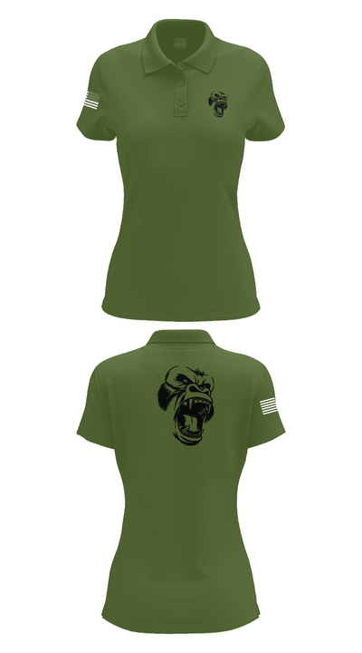 USS CARL VINSON 40544561 Women's Short Sleeve Performance Polo  - 52