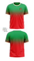 Alma del barrio 70501478 Short Sleeve Performance Shirt - 1