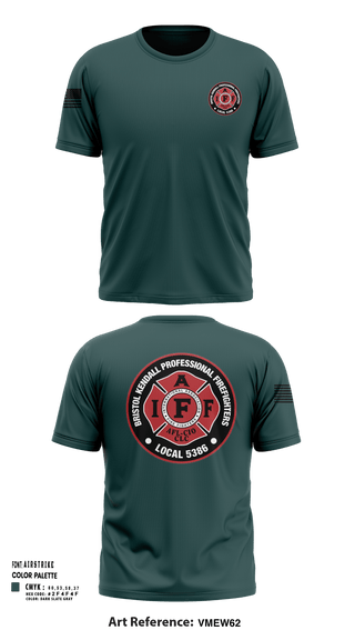 Short Sleeve Performance Shirt, Local 5386, Fire Department, Teamtime, Team time, sublimation, custom sports apparel, team uniforms, spirit wear, spiritwear, sports uniforms, custom shirts, team store, custom team store, fundraiser sports, apparel fundraiser