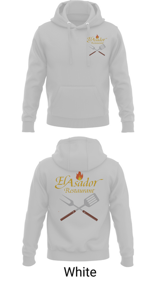 Hoodie, El Asador Restaurant, , Teamtime, Team time, sublimation, custom sports apparel, team uniforms, spirit wear, spiritwear, sports uniforms, custom shirts, team store, custom team store, fundraiser sports, apparel fundraiser