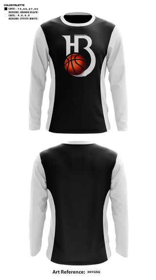 Long Sleeve Shooting Shirt, HOOPERS BASKETBALL, Men's Basketball, Teamtime, Team time, sublimation, custom sports apparel, team uniforms, spirit wear, spiritwear, sports uniforms, custom shirts, team store, custom team store, fundraiser sports, apparel fundraiser