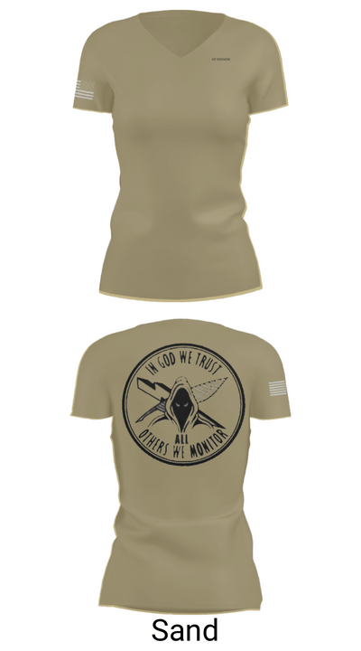 OT Division 43800163 Women's Short Sleeve V-neck Shirt - 83