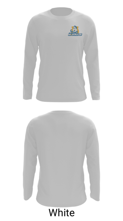 New Washington High School Softball 22786306 Long Sleeve Performance Shirt - 4