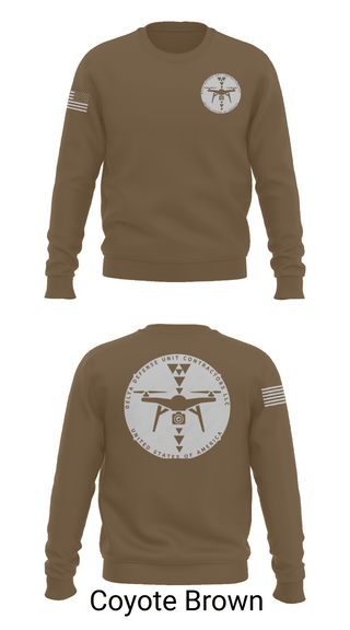 Crew Neck Sweatshirt, Delta Defense Unit, Police, Teamtime, Team time, sublimation, custom sports apparel, team uniforms, spirit wear, spiritwear, sports uniforms, custom shirts, team store, custom team store, fundraiser sports, apparel fundraiser