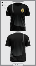 Miami Gardens Police 65088120 Old School Cotton Feel Shirt - 1