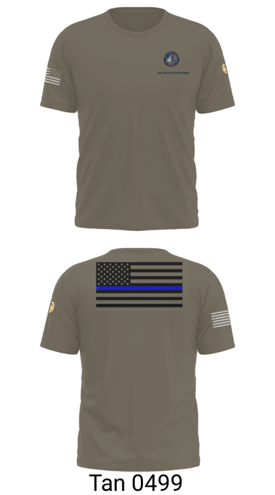 NAVAL SUPPORT ACTIVITY BETHESDA SECURITY FORCES 28838405 Short Sleeve Performance Shirt - 72