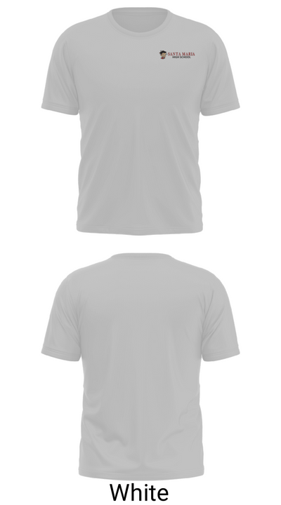 Santa Maria High School Tennis 86484340 Short Sleeve Performance Shirt - 5