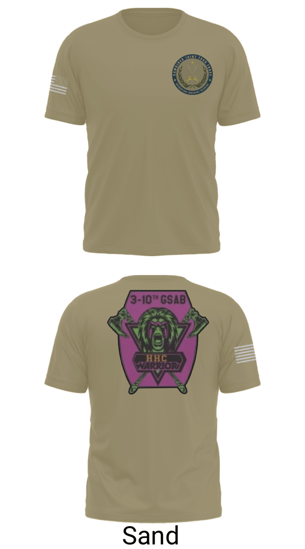 Short Sleeve Performance Shirt, 3-10 GSAB, Army, Teamtime, Team time, sublimation, custom sports apparel, team uniforms, spirit wear, spiritwear, sports uniforms, custom shirts, team store, custom team store, fundraiser sports, apparel fundraiser
