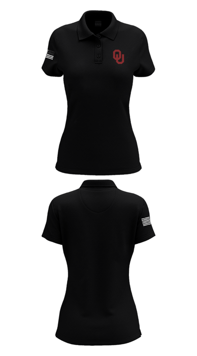 OU Army ROTC 95723228 Women's Short Sleeve Performance Polo  - 35