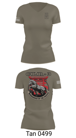 Women's Short Sleeve Vneck Shirt, WorkHorse, Marines, Teamtime, Team time, sublimation, custom sports apparel, team uniforms, spirit wear, spiritwear, sports uniforms, custom shirts, team store, custom team store, fundraiser sports, apparel fundraiser