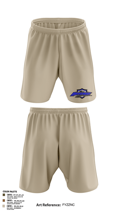 1st Defense Foam Insulation 48484867 Athletic Shorts With Pockets - 3