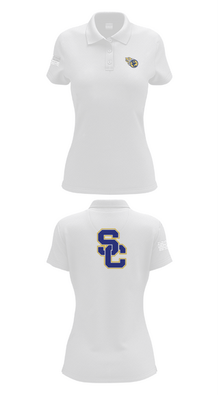 Womens Short Sleeve Performance Polo, St Charles Catholic High School Football, Football, Teamtime, Team time, sublimation, custom sports apparel, team uniforms, spirit wear, spiritwear, sports uniforms, custom shirts, team store, custom team store, fundraiser sports, apparel fundraiser