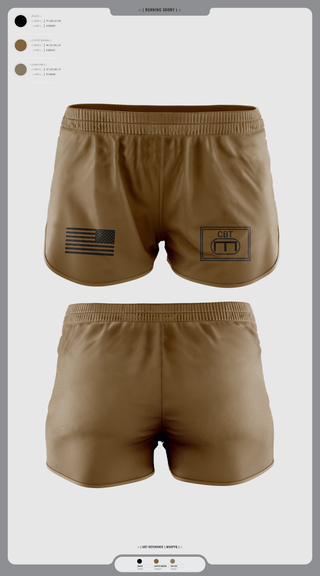 Womens Shorts, 58th CEC-A, Army, Teamtime, Team time, sublimation, custom sports apparel, team uniforms, spirit wear, spiritwear, sports uniforms, custom shirts, team store, custom team store, fundraiser sports, apparel fundraiser