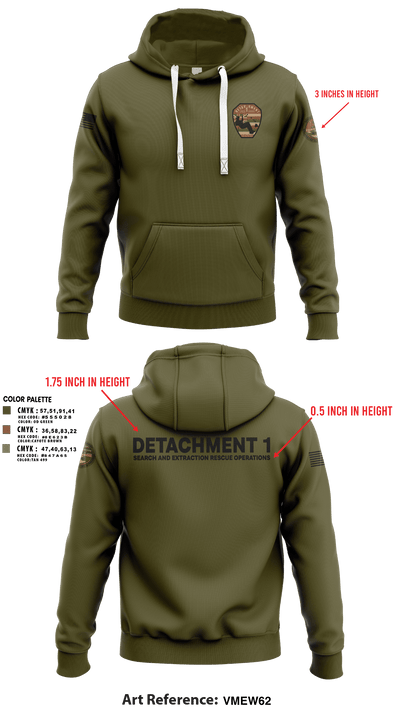 Detachment 1 27221981 Hoodie - 22