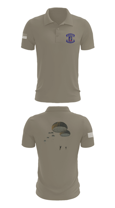 173rd Airborne Division 25109873 Short Sleeve Performance Polo - 67