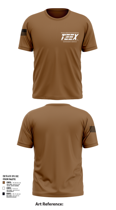 TEEX Rescue 86424683 Short Sleeve Performance Shirt - 122