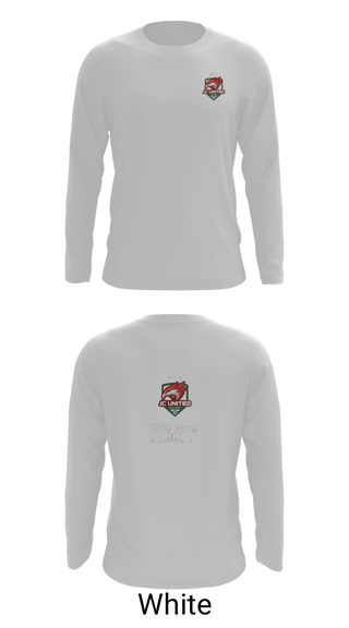 Long Sleeve Performance Shirt, JC United, Men's Soccer, Teamtime, Team time, sublimation, custom sports apparel, team uniforms, spirit wear, spiritwear, sports uniforms, custom shirts, team store, custom team store, fundraiser sports, apparel fundraiser