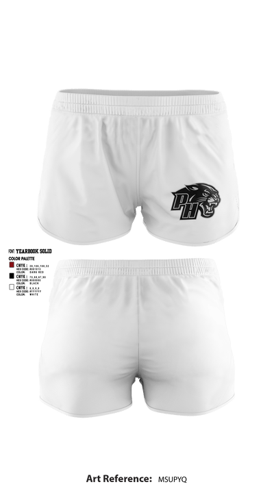 Panthers Volleyball 53574840 Women's Shorts - 5