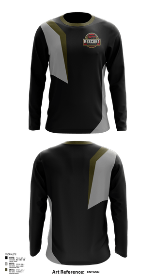 Long Sleeve Performance Shirt, Rescue 1 transportation, , Teamtime, Team time, sublimation, custom sports apparel, team uniforms, spirit wear, spiritwear, sports uniforms, custom shirts, team store, custom team store, fundraiser sports, apparel fundraiser