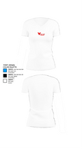 CLF 17912251 Women's Short Sleeve V-neck Shirt - 18