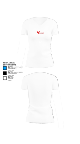 Womens Short Sleeve Vneck Shirt, CLF, , Teamtime, Team time, sublimation, custom sports apparel, team uniforms, spirit wear, spiritwear, sports uniforms, custom shirts, team store, custom team store, fundraiser sports, apparel fundraiser