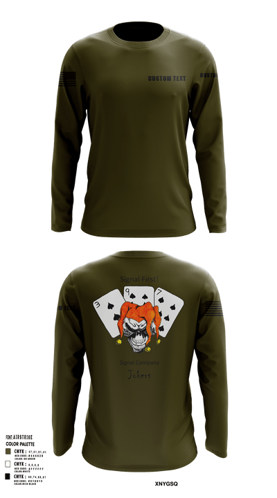 397TH SC 58386436 Long Sleeve Performance Shirt - 138