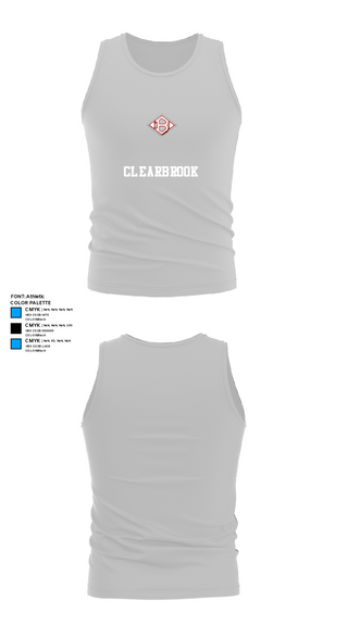 Tank Top, Clearbrook, Men's Soccer, Teamtime, Team time, sublimation, custom sports apparel, team uniforms, spirit wear, spiritwear, sports uniforms, custom shirts, team store, custom team store, fundraiser sports, apparel fundraiser
