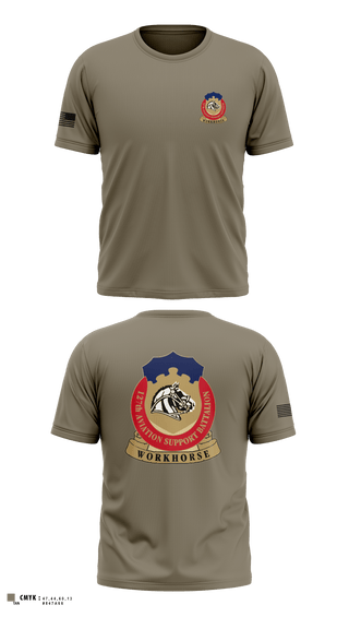 Old School Cotton Feel Shirt, 127th ASB WORKHORSE, Army, Teamtime, Team time, sublimation, custom sports apparel, team uniforms, spirit wear, spiritwear, sports uniforms, custom shirts, team store, custom team store, fundraiser sports, apparel fundraiser
