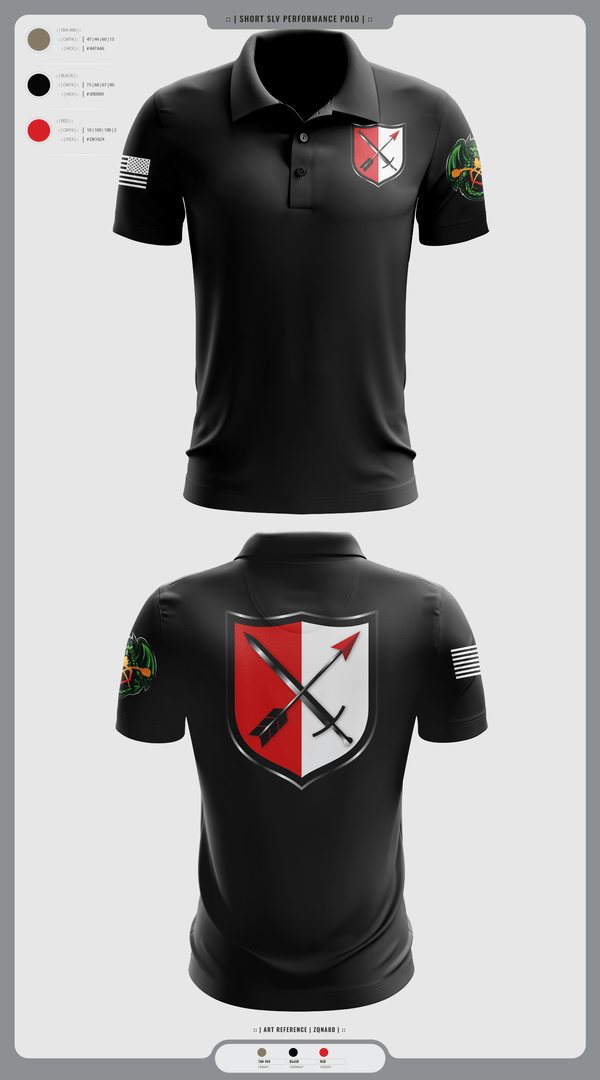 Short Sleeve Performance Polo, 31st Chemical Brigade, Army, Teamtime, Team time, sublimation, custom sports apparel, team uniforms, spirit wear, spiritwear, sports uniforms, custom shirts, team store, custom team store, fundraiser sports, apparel fundraiser