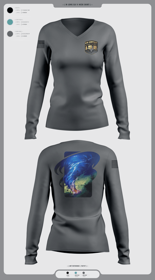Womens Long Sleeve Vneck Shirt 1, 198NH POLICE, Police, Teamtime, Team time, sublimation, custom sports apparel, team uniforms, spirit wear, spiritwear, sports uniforms, custom shirts, team store, custom team store, fundraiser sports, apparel fundraiser
