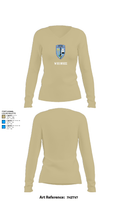 WHINSEC 71177376 Women's Long Sleeve V-neck Shirt - 82