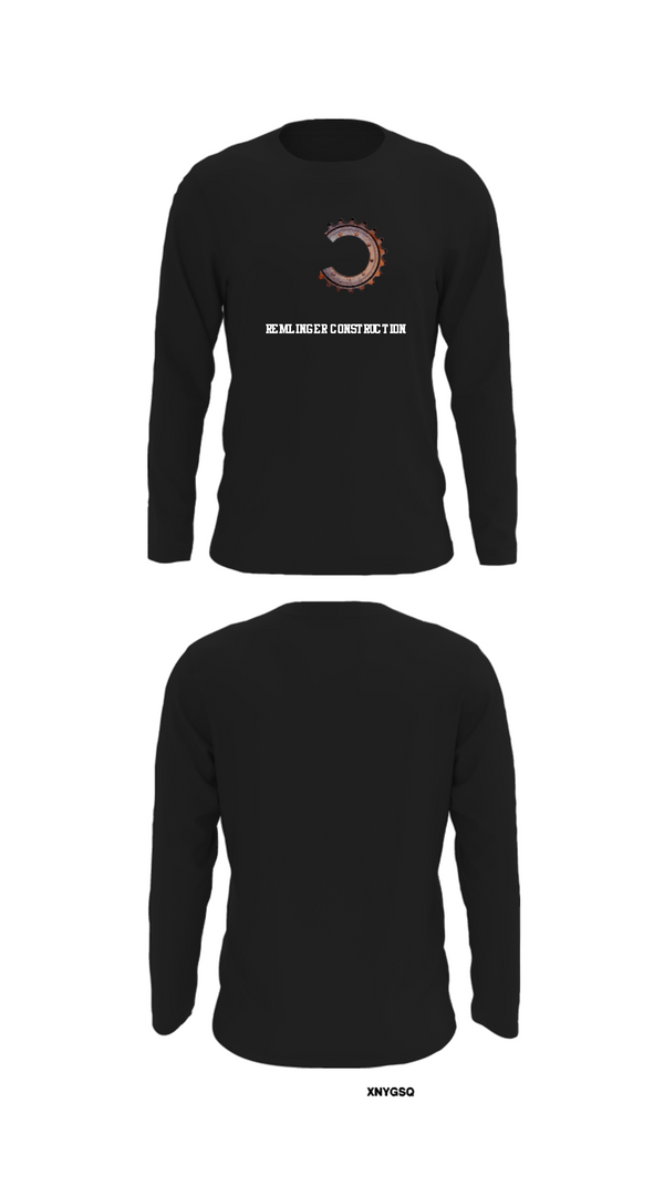 Long Sleeve Performance Shirt, Remlinger construction, , Teamtime, Team time, sublimation, custom sports apparel, team uniforms, spirit wear, spiritwear, sports uniforms, custom shirts, team store, custom team store, fundraiser sports, apparel fundraiser