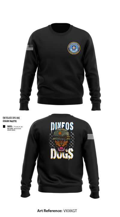 DINFOS 37015122 Crew Neck Sweatshirt - 34