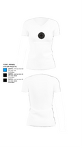 Detroit Tactical Firearms 87119150 Women's Short Sleeve V-neck Shirt - 18
