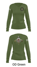Seminole Battalion 90805231 Women's Long Sleeve V-neck Shirt - 57