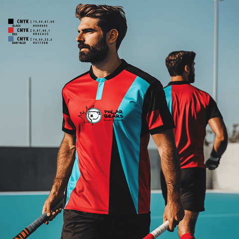 Short Sleeve Performance Shirt, Polar Bears Field Hockey, Field Hockey, Teamtime, Team time, sublimation, custom sports apparel, team uniforms, spirit wear, spiritwear, sports uniforms, custom shirts, team store, custom team store, fundraiser sports, apparel fundraiser