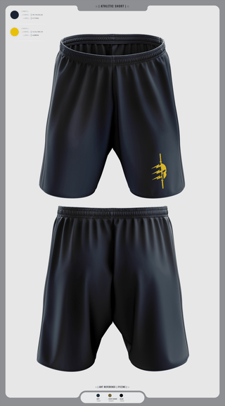 Athletic Shorts With Pockets, LANCERS ACFL, Navy, Teamtime, Team time, sublimation, custom sports apparel, team uniforms, spirit wear, spiritwear, sports uniforms, custom shirts, team store, custom team store, fundraiser sports, apparel fundraiser