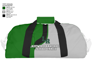 Duffle Bag, Lakewood Ranch High School Track, Track & Field, Teamtime, Team time, sublimation, custom sports apparel, team uniforms, spirit wear, spiritwear, sports uniforms, custom shirts, team store, custom team store, fundraiser sports, apparel fundraiser