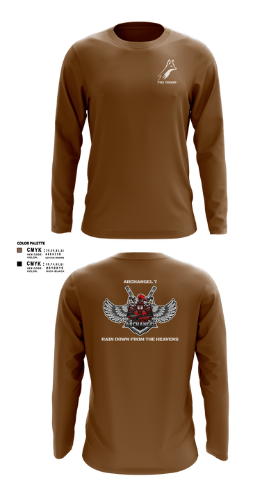 Fox troop 31876072 Long Sleeve Performance Shirt 11